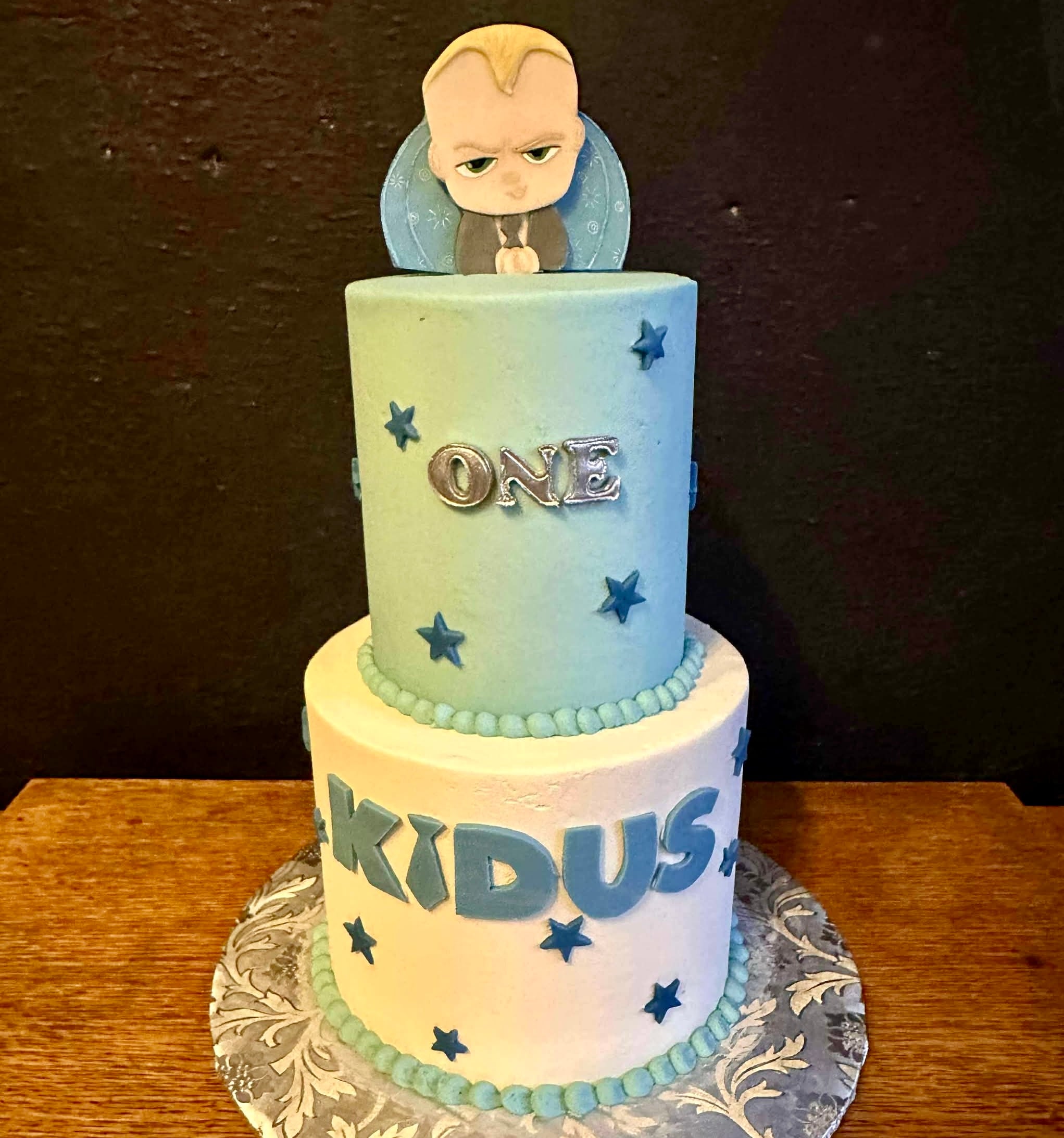 Custom Plus Cake Example Unicorn